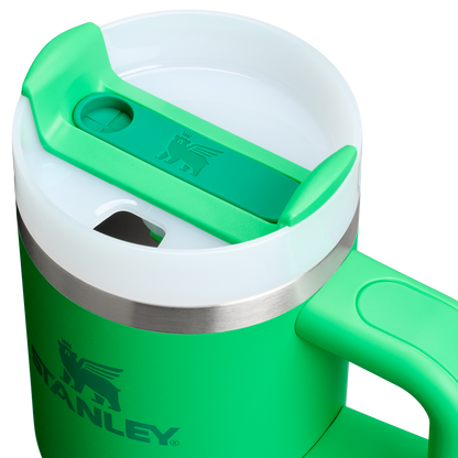 Insulated Travel The Quencher H2.O Flowstate Tumbler | Stanley Create D291F - Double-Wall Vacuum Insulated Travel Tumbler with Straw Detail