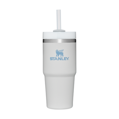 Insulated Travel The Quencher H2.0 Flowstate Tumbler  | Stanley Create D329E - Double-Wall Vacuum Insulated Travel Tumbler with Straw Detail