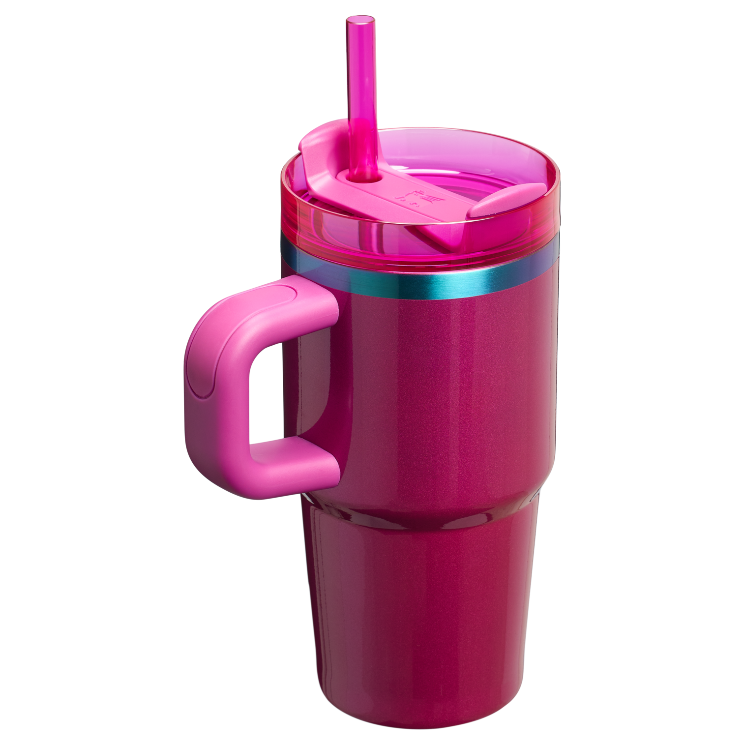 Splash-Resistant FlowState The Quencher H2.O Flowstate Tumbler | Stanley Create D274S - 40oz Large Capacity Car-Cup Friendly Quencher Detail