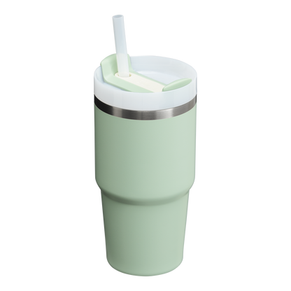Double-Wall Vacuum The Quencher H2.0 Flowstate Tumbler D030T - FlowState 3-Position Lid Insulated Travel Mug Detail