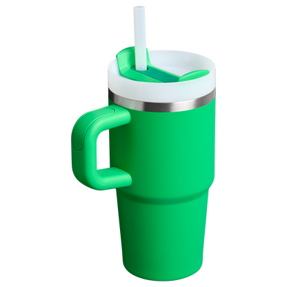 Car-Cup Friendly The Quencher H2.O Flowstate Tumbler D251V - Double-Wall Vacuum Insulated Travel Tumbler with Straw Detail