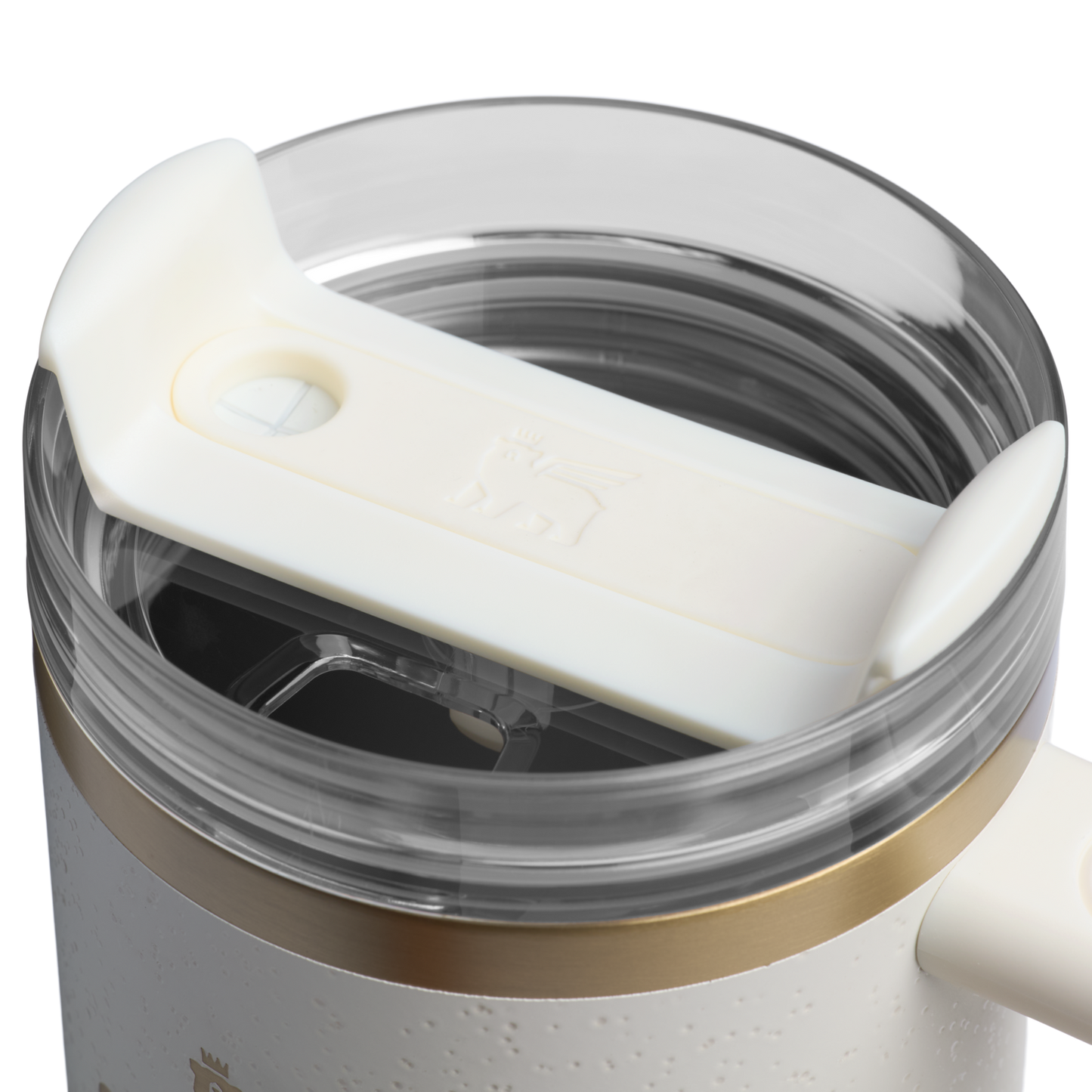 Car-Cup Friendly The Quencher H2.0 Flowstate Tumbler | Stanley Create D331C - FlowState 3-Position Lid Insulated Travel Mug Detail