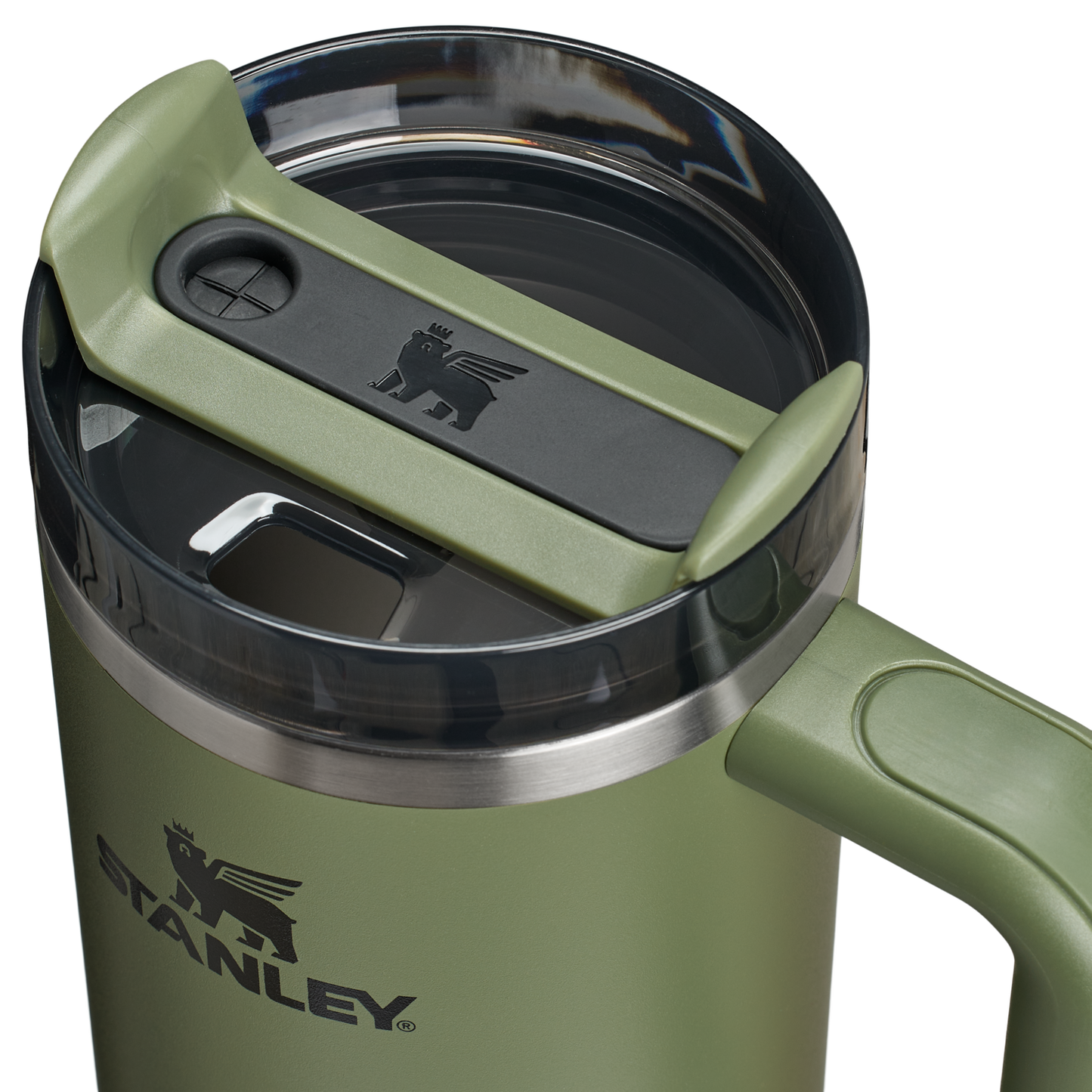 Double-Wall Vacuum The Quencher H2.0 Flowstate Tumbler D030T - FlowState 3-Position Lid Insulated Travel Mug Detail