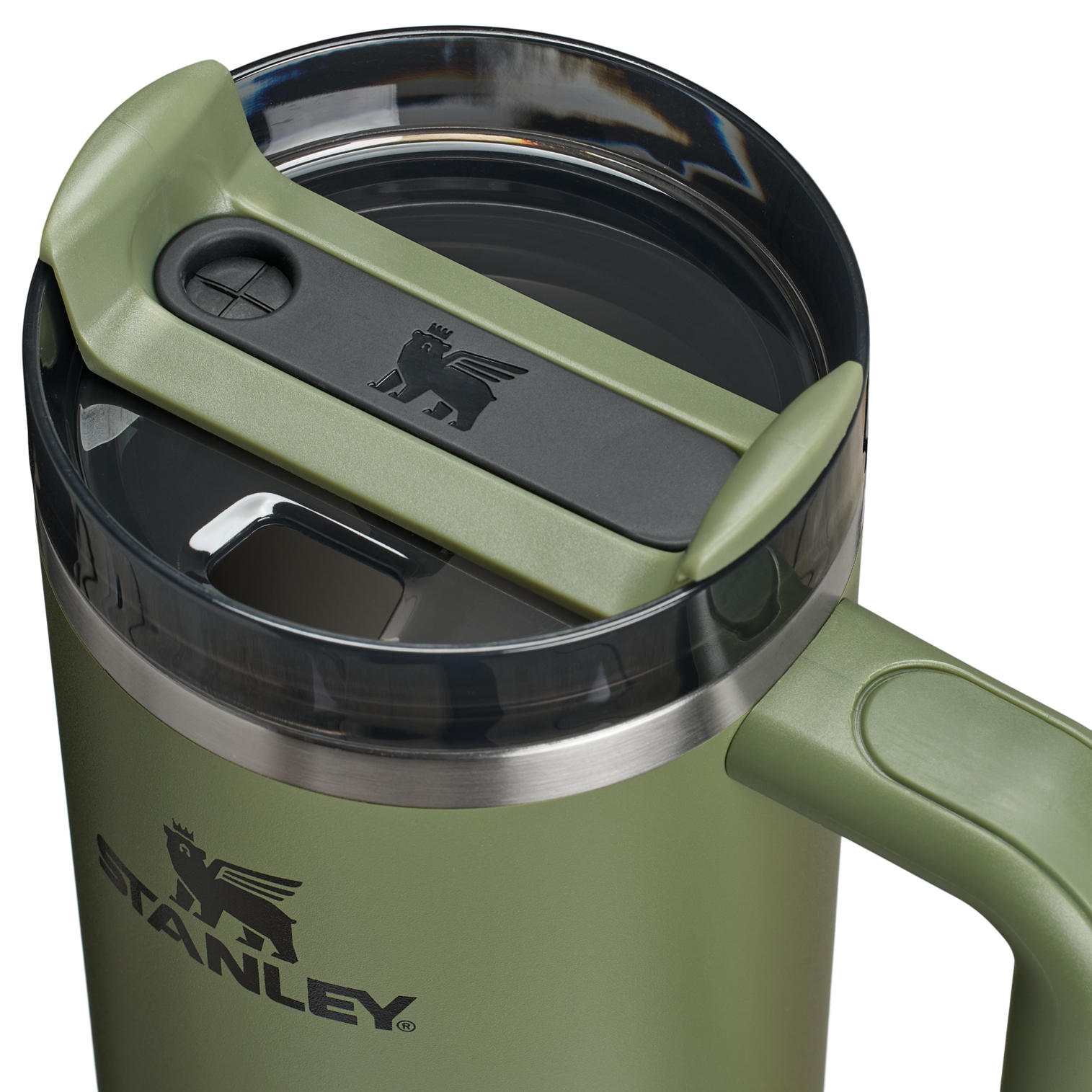 Double-Wall Vacuum The Quencher H2.0 Flowstate Tumbler D030T - FlowState 3-Position Lid Insulated Travel Mug Detail