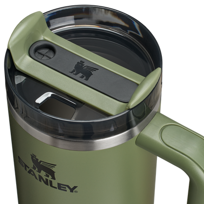 Double-Wall Vacuum The Quencher H2.0 Flowstate Tumbler D030T - FlowState 3-Position Lid Insulated Travel Mug Detail