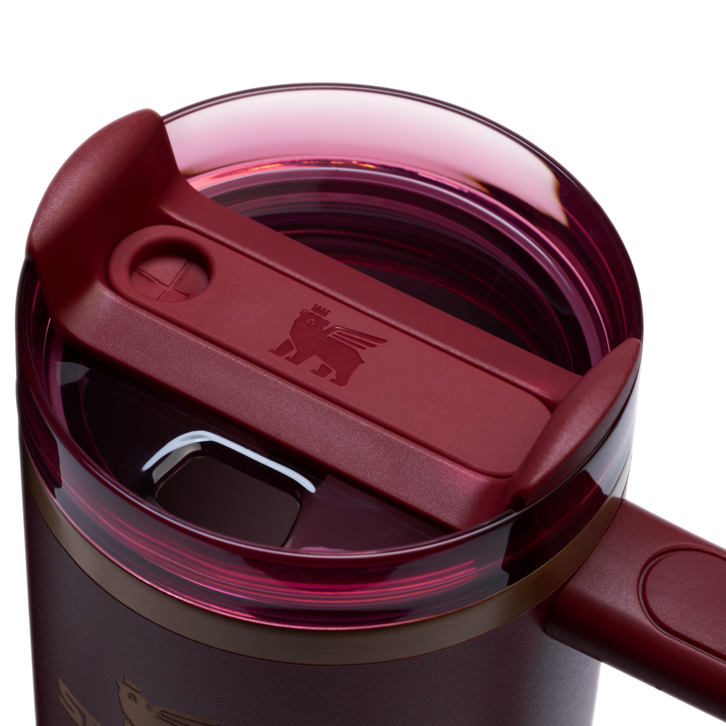 Double-Wall Vacuum The Quencher H2.0 Flowstate Tumbler D051L - FlowState 3-Position Lid Insulated Travel Mug Detail