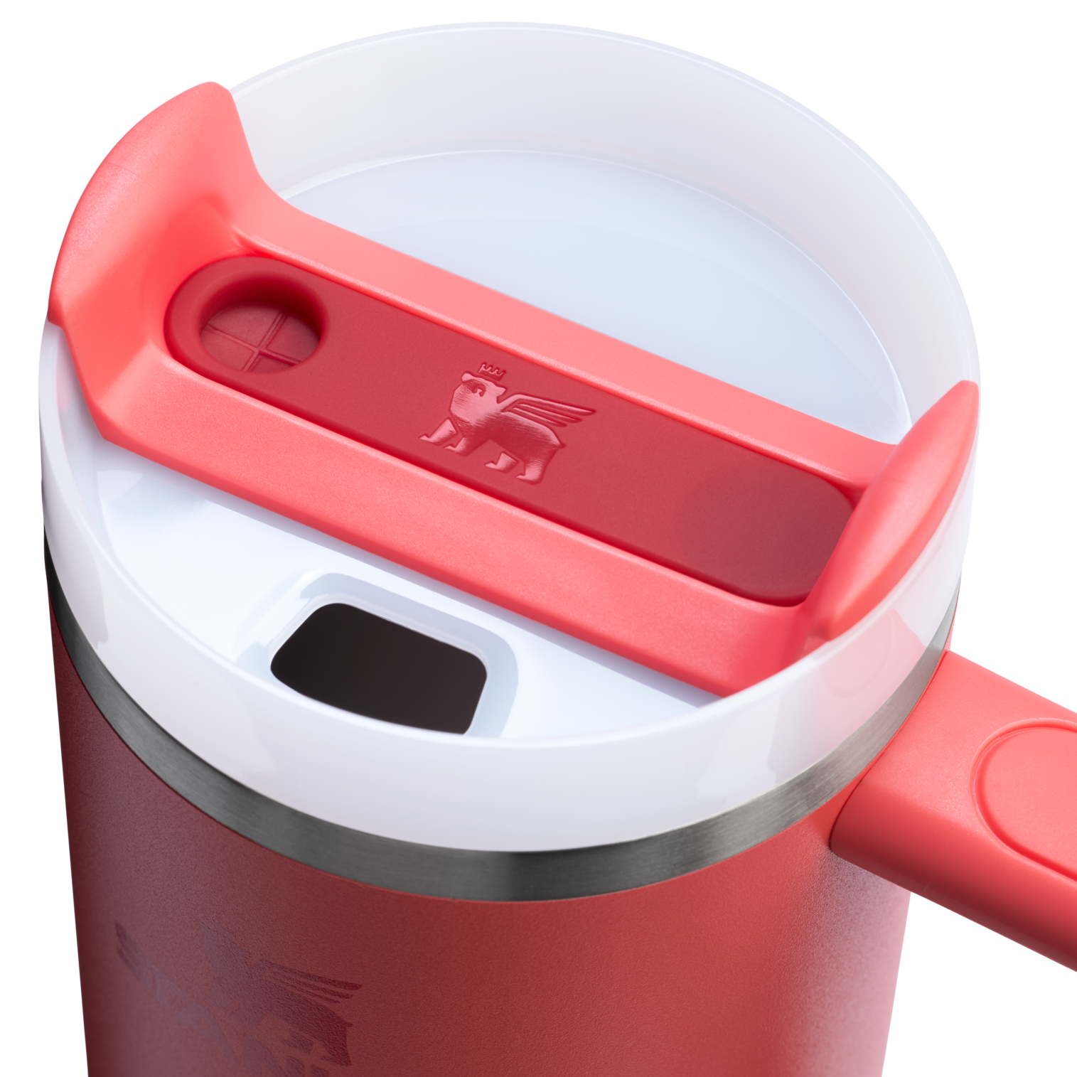 Double-Wall Vacuum The Quencher H2.0 Flowstate Tumbler D030T - FlowState 3-Position Lid Insulated Travel Mug Detail