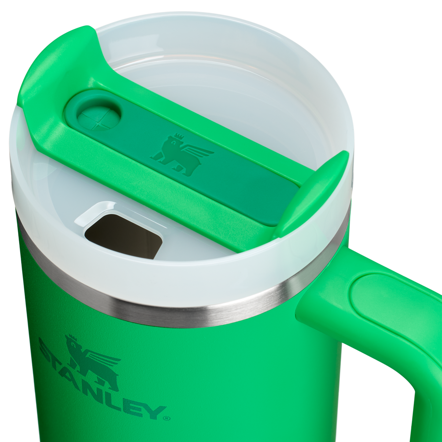 Double-Wall Vacuum The Quencher H2.0 Flowstate Tumbler D030T - FlowState 3-Position Lid Insulated Travel Mug Detail
