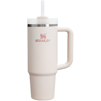 Double-Wall Vacuum The Quencher H2.0 Flowstate Tumbler D051L - FlowState 3-Position Lid Insulated Travel Mug - Rose Quartz 2.0