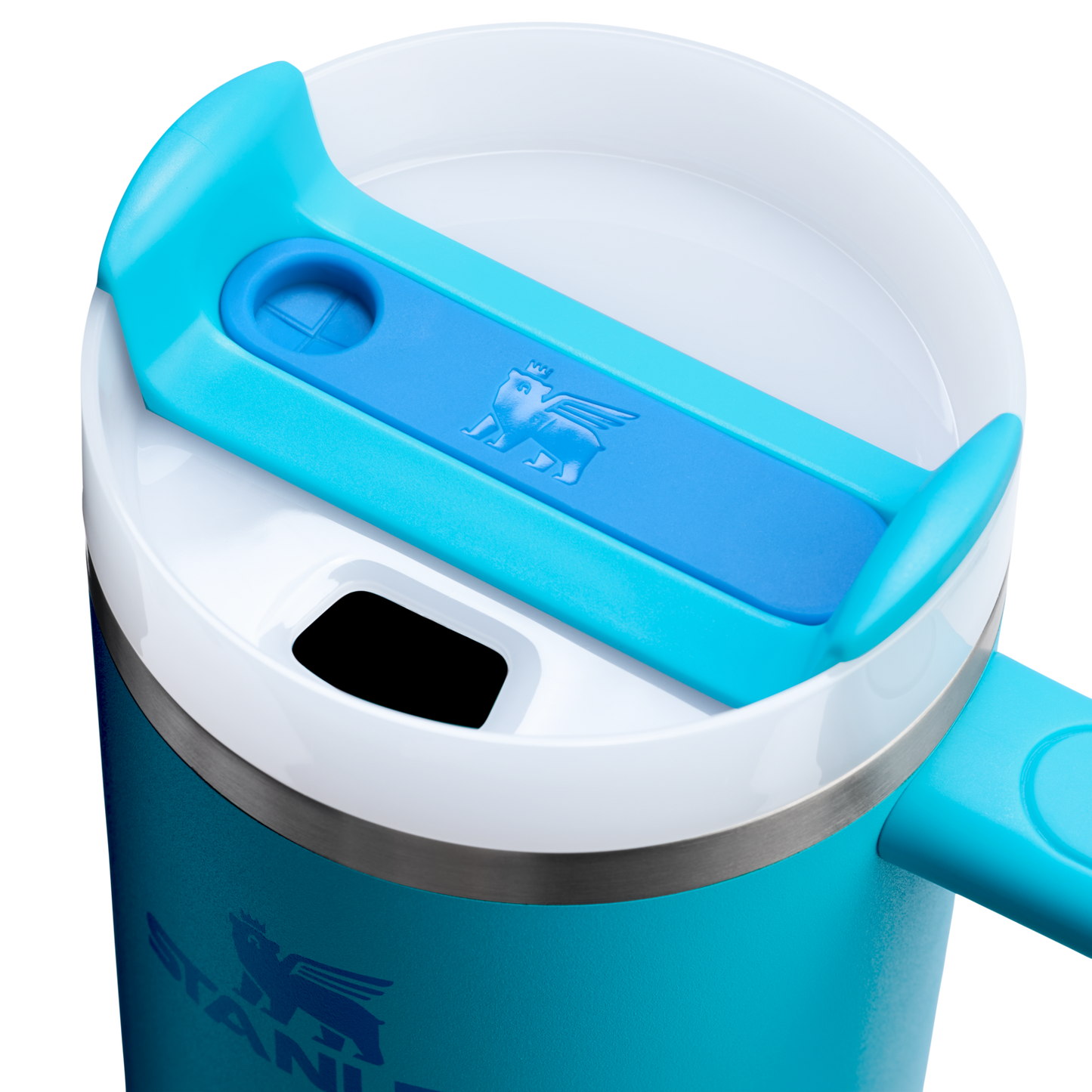Double-Wall Vacuum The Quencher H2.0 Flowstate Tumbler D030T - FlowState 3-Position Lid Insulated Travel Mug Detail