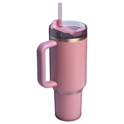 Splash-Resistant FlowState The Quencher H2.0 Flowstate Tumbler D050X - FlowState 3-Position Lid Insulated Travel Mug Detail