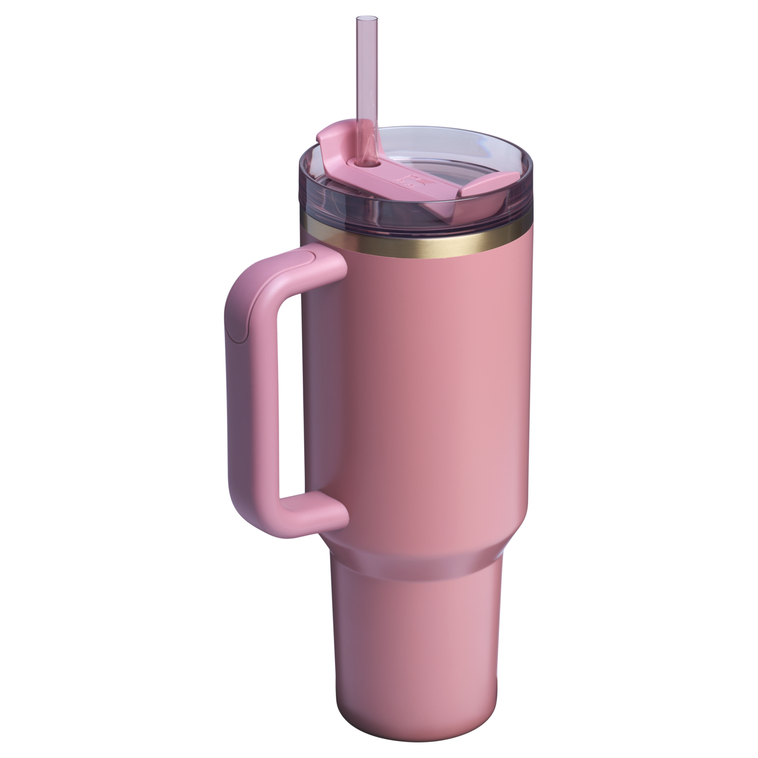 Splash-Resistant FlowState The Quencher H2.0 Flowstate Tumbler  | Stanley Create D332L - FlowState 3-Position Lid Insulated Travel Mug Detail