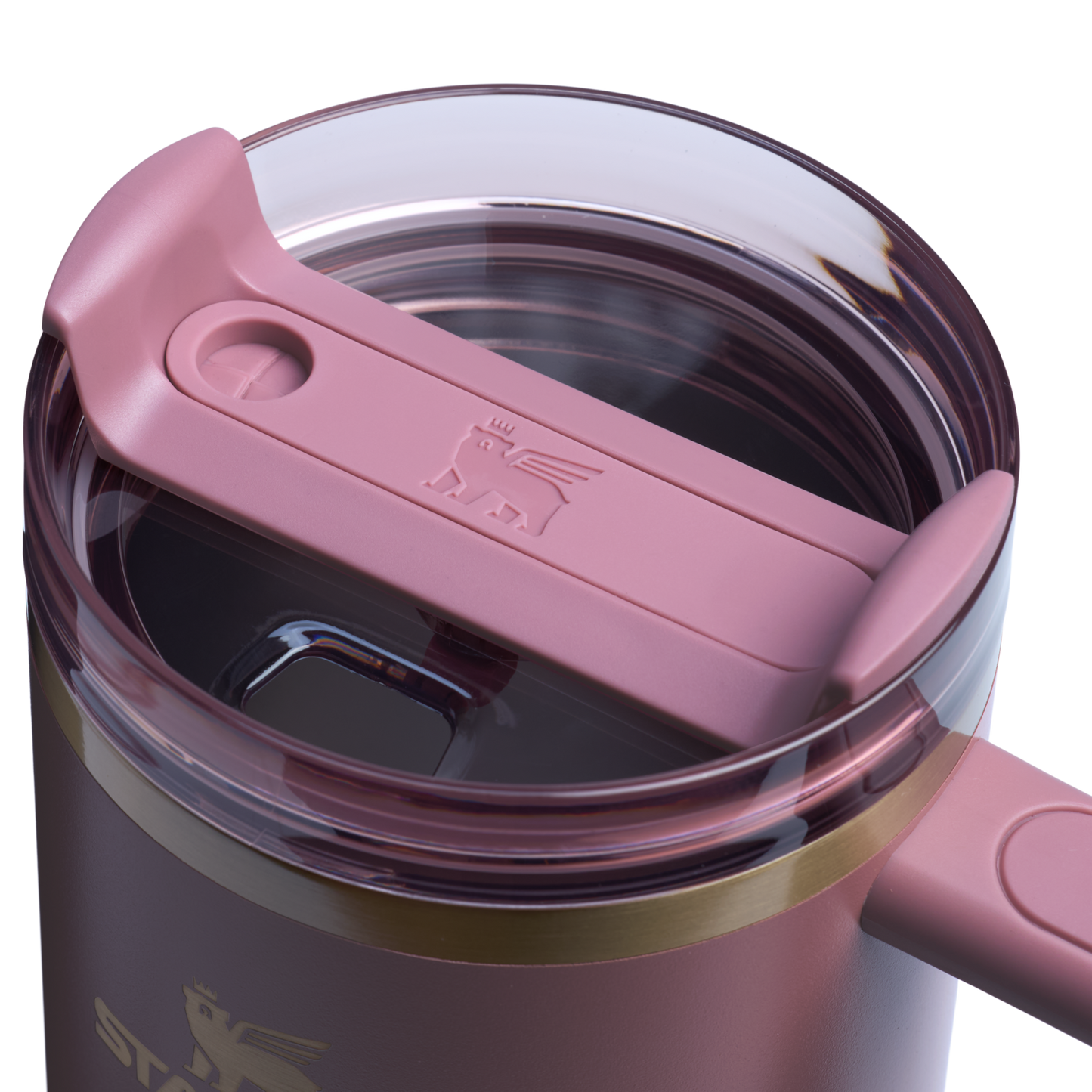 Splash-Resistant FlowState The Quencher H2.0 Flowstate Tumbler D050X - FlowState 3-Position Lid Insulated Travel Mug Detail