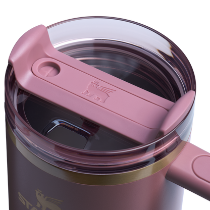 Splash-Resistant FlowState The Quencher H2.0 Flowstate Tumbler D050X - FlowState 3-Position Lid Insulated Travel Mug Detail