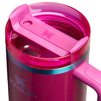 Splash-Resistant FlowState The Quencher H2.0 Flowstate Tumbler D050X - FlowState 3-Position Lid Insulated Travel Mug Detail