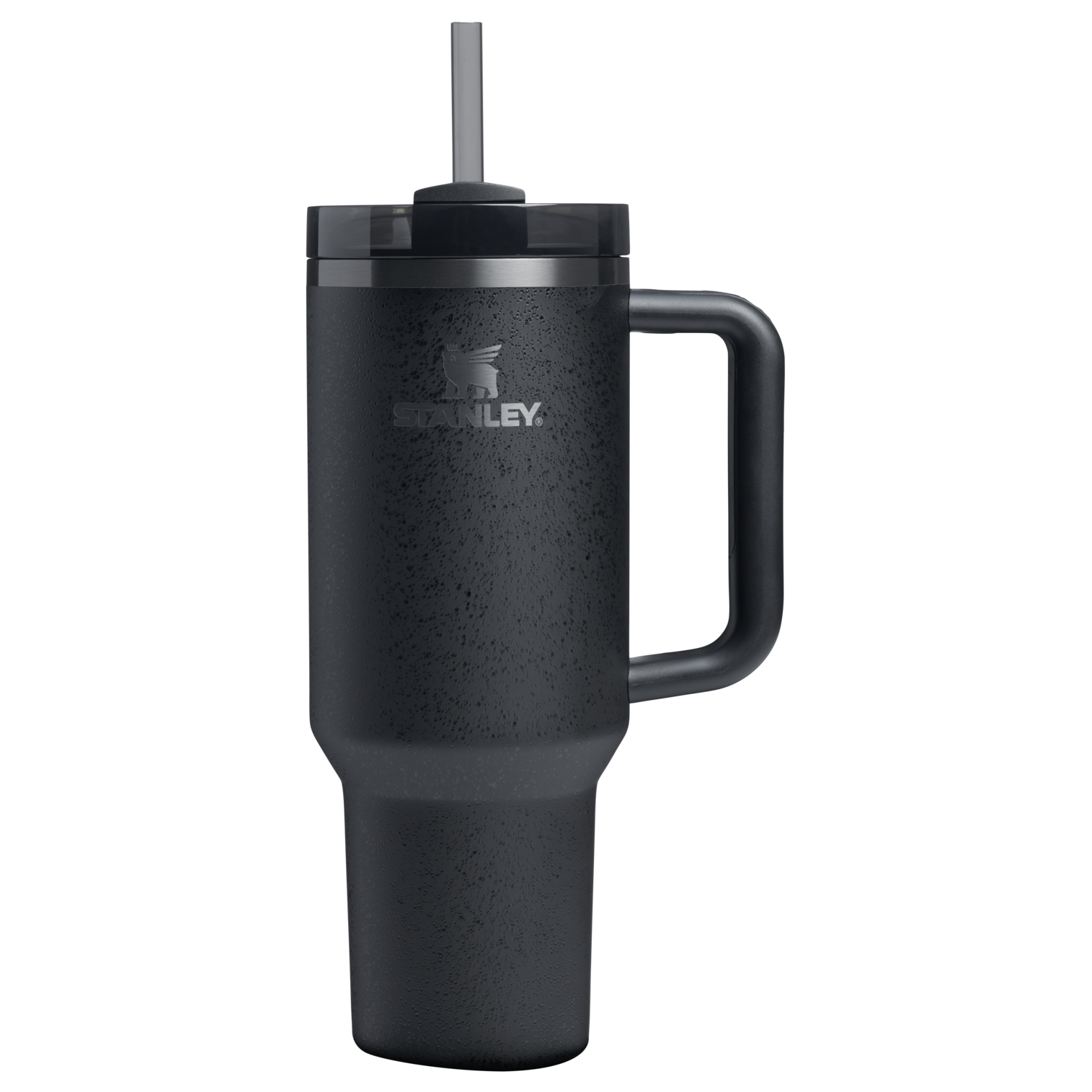 Splash-Resistant FlowState The Quencher H2.0 Flowstate Tumbler  | Stanley Create D332L - FlowState 3-Position Lid Insulated Travel Mug Detail