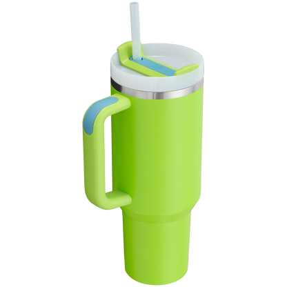 Splash-Resistant FlowState The Quencher H2.0 Flowstate Tumbler D050X - FlowState 3-Position Lid Insulated Travel Mug Detail