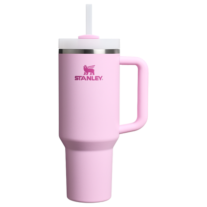 Splash-Resistant FlowState The Quencher H2.0 Flowstate Tumbler D050X - FlowState 3-Position Lid Insulated Travel Mug - Cherry Blossom