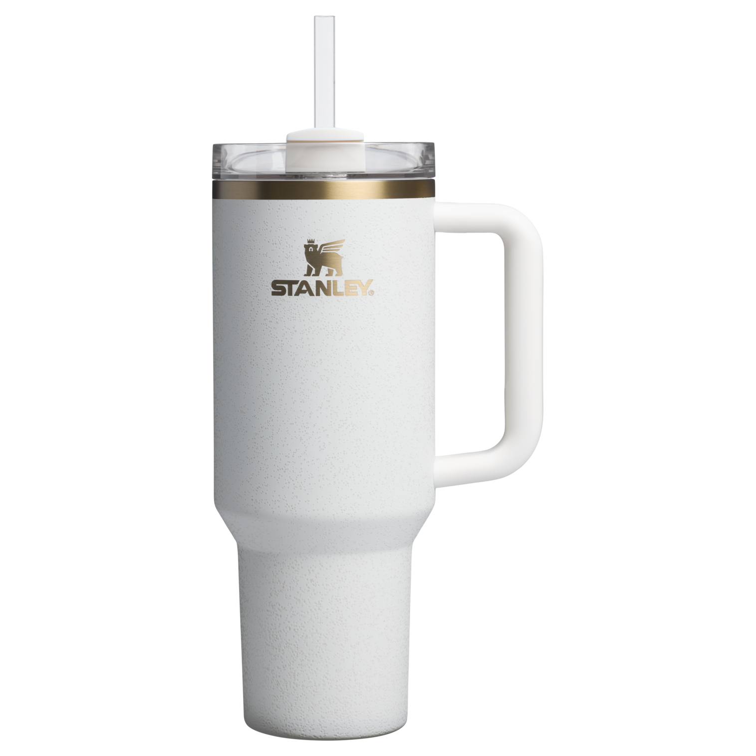 Splash-Resistant FlowState The Quencher H2.0 Flowstate Tumbler D050X - FlowState 3-Position Lid Insulated Travel Mug - Cream Moon