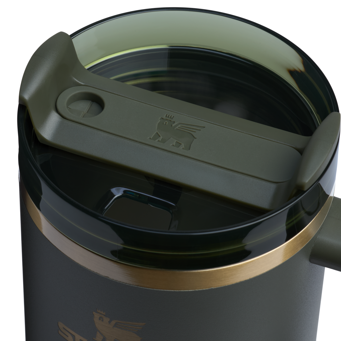 Splash-Resistant FlowState The Quencher H2.0 Flowstate Tumbler D050X - FlowState 3-Position Lid Insulated Travel Mug Detail