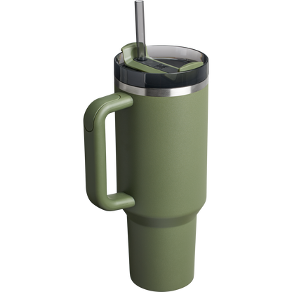 Splash-Resistant FlowState The Quencher H2.0 Flowstate Tumbler D050X - FlowState 3-Position Lid Insulated Travel Mug Detail