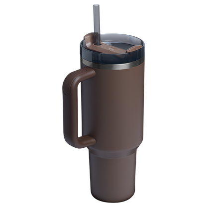 Splash-Resistant FlowState The Quencher H2.0 Flowstate Tumbler  | Stanley Create D332L - FlowState 3-Position Lid Insulated Travel Mug Detail