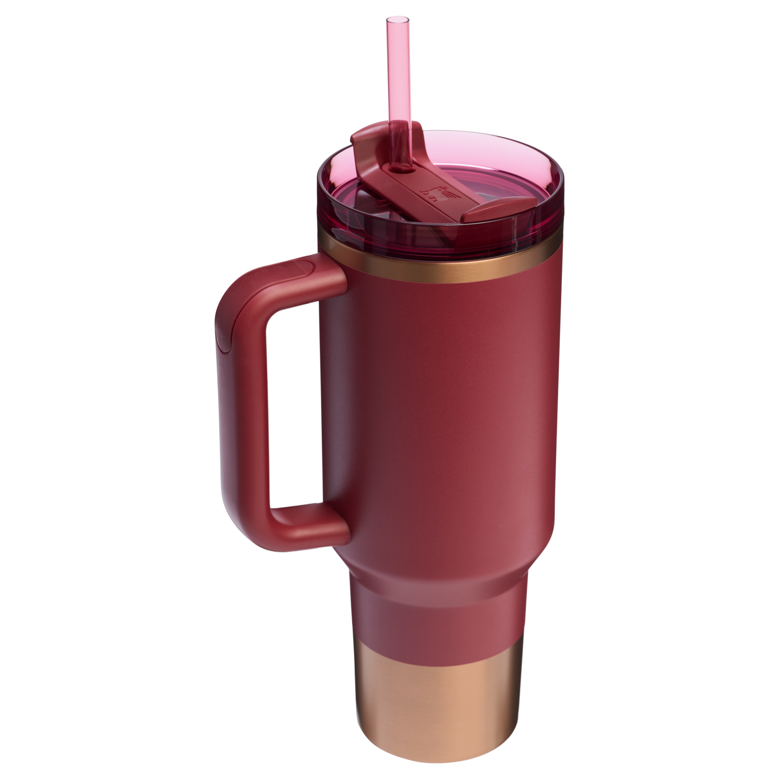 Splash-Resistant FlowState The Quencher H2.0 Flowstate Tumbler  | Stanley Create D332L - FlowState 3-Position Lid Insulated Travel Mug Detail