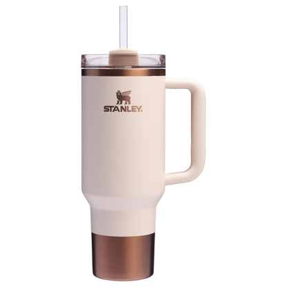 Splash-Resistant FlowState The Quencher H2.0 Flowstate Tumbler  | Stanley Create D332L - FlowState 3-Position Lid Insulated Travel Mug Detail