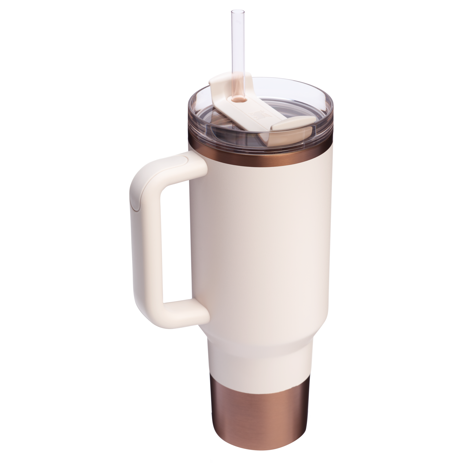 Splash-Resistant FlowState The Quencher H2.0 Flowstate Tumbler  | Stanley Create D332L - FlowState 3-Position Lid Insulated Travel Mug Detail