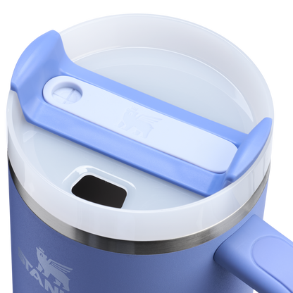 Splash-Resistant FlowState The Quencher H2.0 Flowstate Tumbler  | Stanley Create D332L - FlowState 3-Position Lid Insulated Travel Mug Detail