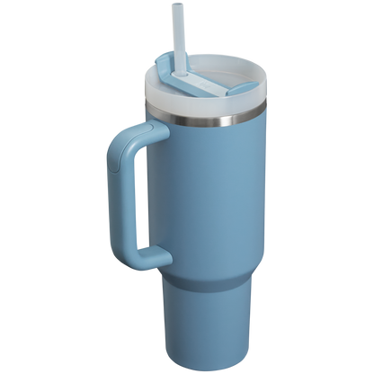 Splash-Resistant FlowState The Quencher H2.0 Flowstate Tumbler  | Stanley Create D332L - FlowState 3-Position Lid Insulated Travel Mug Detail