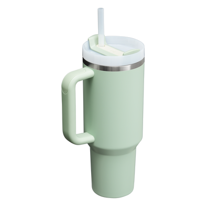 Splash-Resistant FlowState The Quencher H2.0 Flowstate Tumbler D050X - FlowState 3-Position Lid Insulated Travel Mug Detail