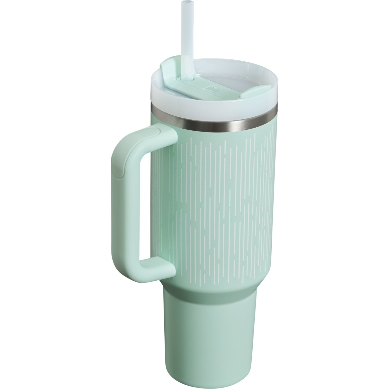 Splash-Resistant FlowState The Quencher H2.0 Flowstate Tumbler D050X - FlowState 3-Position Lid Insulated Travel Mug Detail