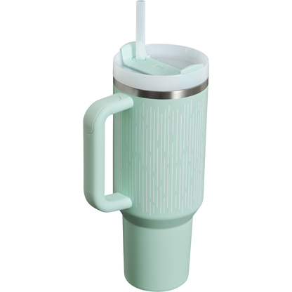 Splash-Resistant FlowState The Quencher H2.0 Flowstate Tumbler D050X - FlowState 3-Position Lid Insulated Travel Mug Detail