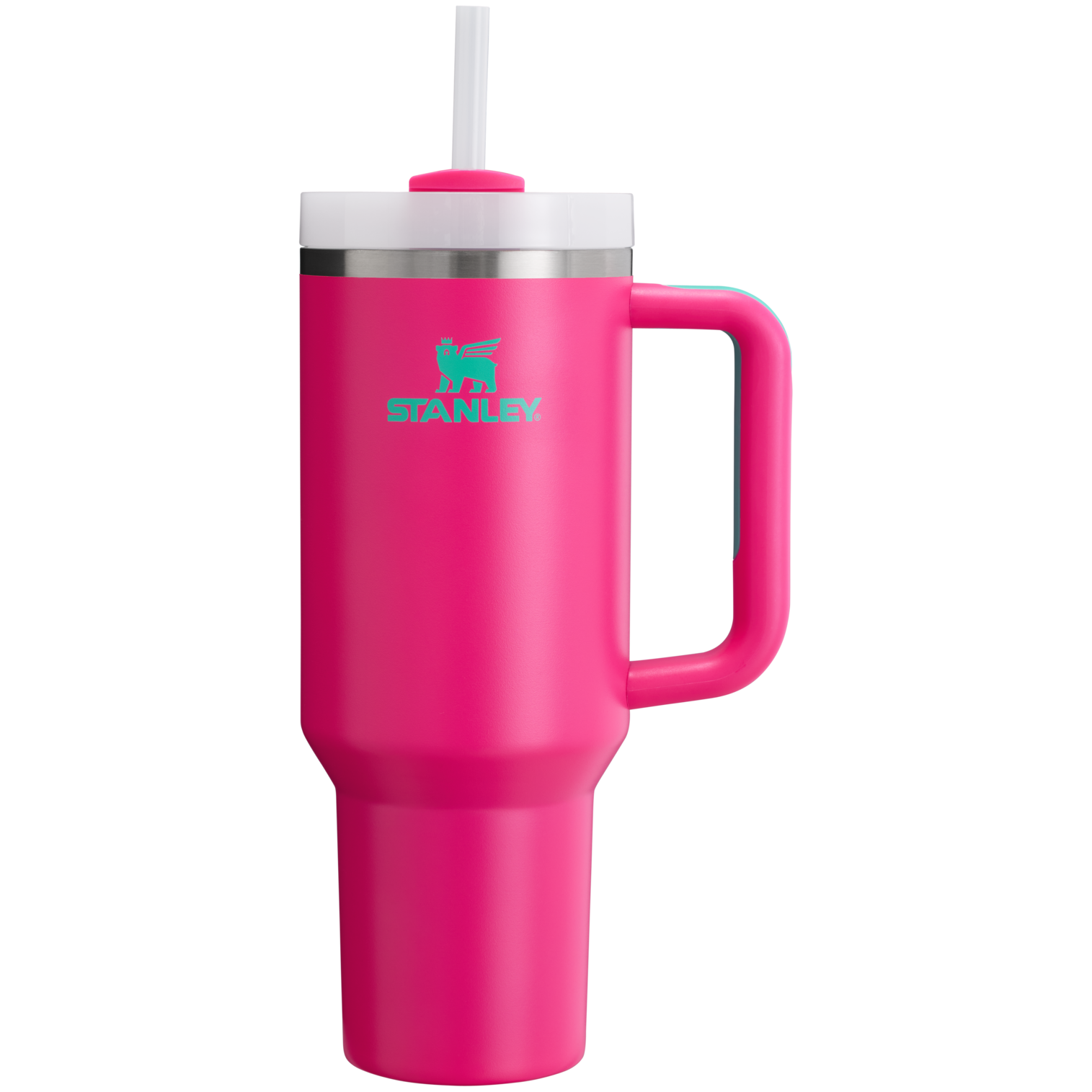 Splash-Resistant FlowState The Quencher H2.0 Flowstate Tumbler  | Stanley Create D332L - FlowState 3-Position Lid Insulated Travel Mug Detail