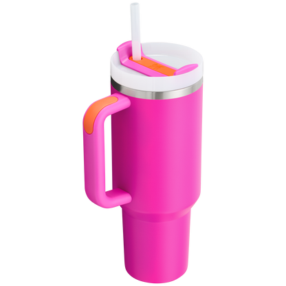 Splash-Resistant FlowState The Quencher H2.0 Flowstate Tumbler D050X - FlowState 3-Position Lid Insulated Travel Mug Detail