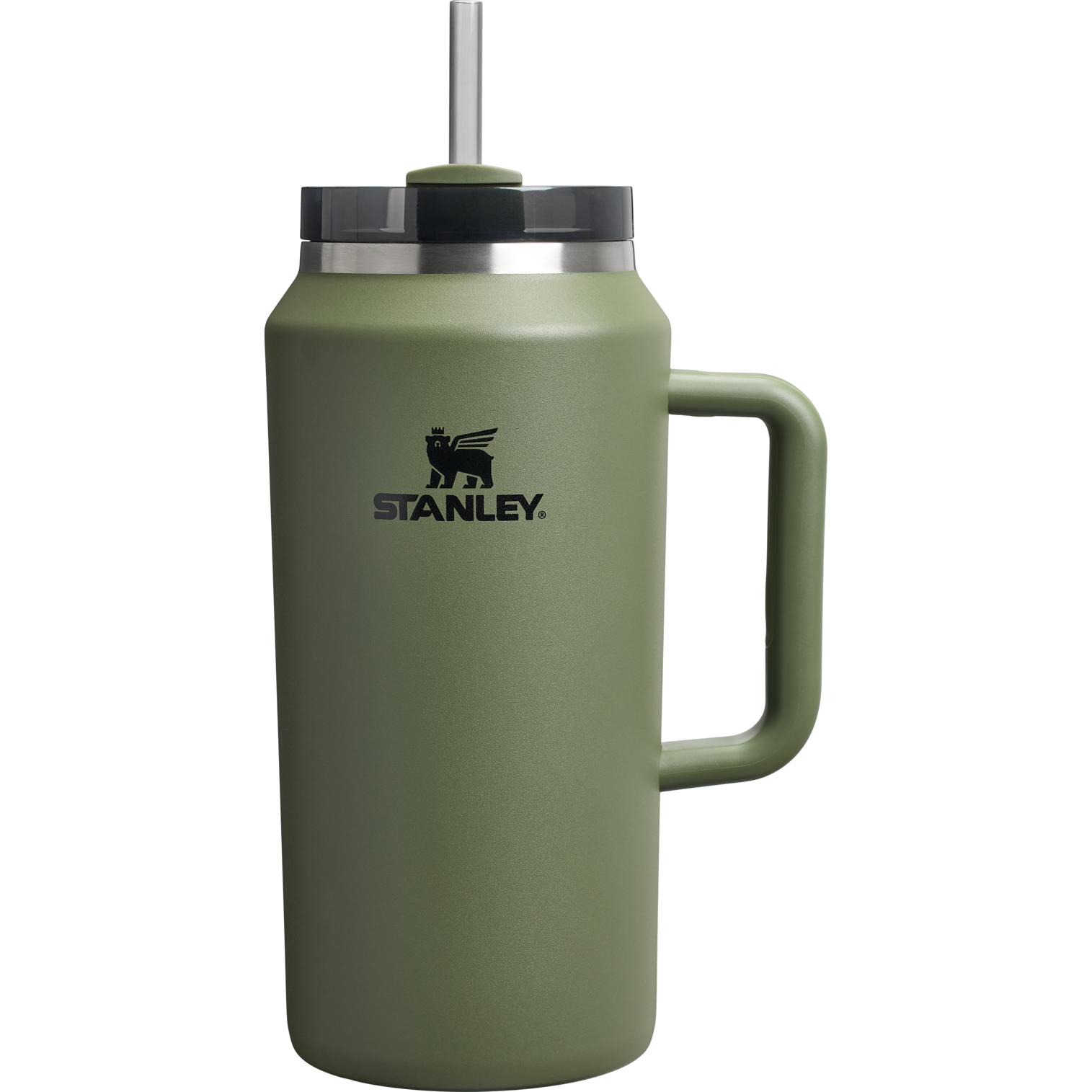 Car-Cup Friendly The Quencher H2.0 Flowstate Tumbler D365U - 40oz Large Capacity Car-Cup Friendly Quencher - Dried Pine