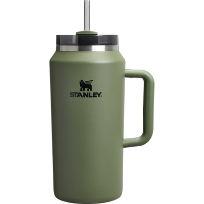 Car-Cup Friendly The Quencher H2.0 Flowstate Tumbler D365U - 40oz Large Capacity Car-Cup Friendly Quencher - Dried Pine