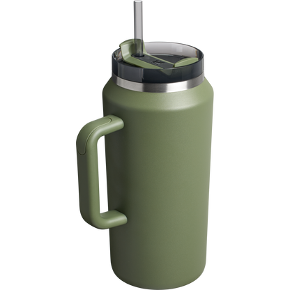 Car-Cup Friendly The Quencher H2.0 Flowstate Tumbler D033Q - Double-Wall Vacuum Insulated Travel Tumbler with Straw Detail