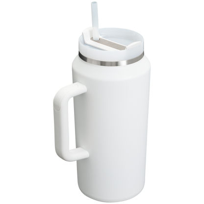 Car-Cup Friendly The Quencher H2.0 Flowstate Tumbler D033Q - Double-Wall Vacuum Insulated Travel Tumbler with Straw Detail
