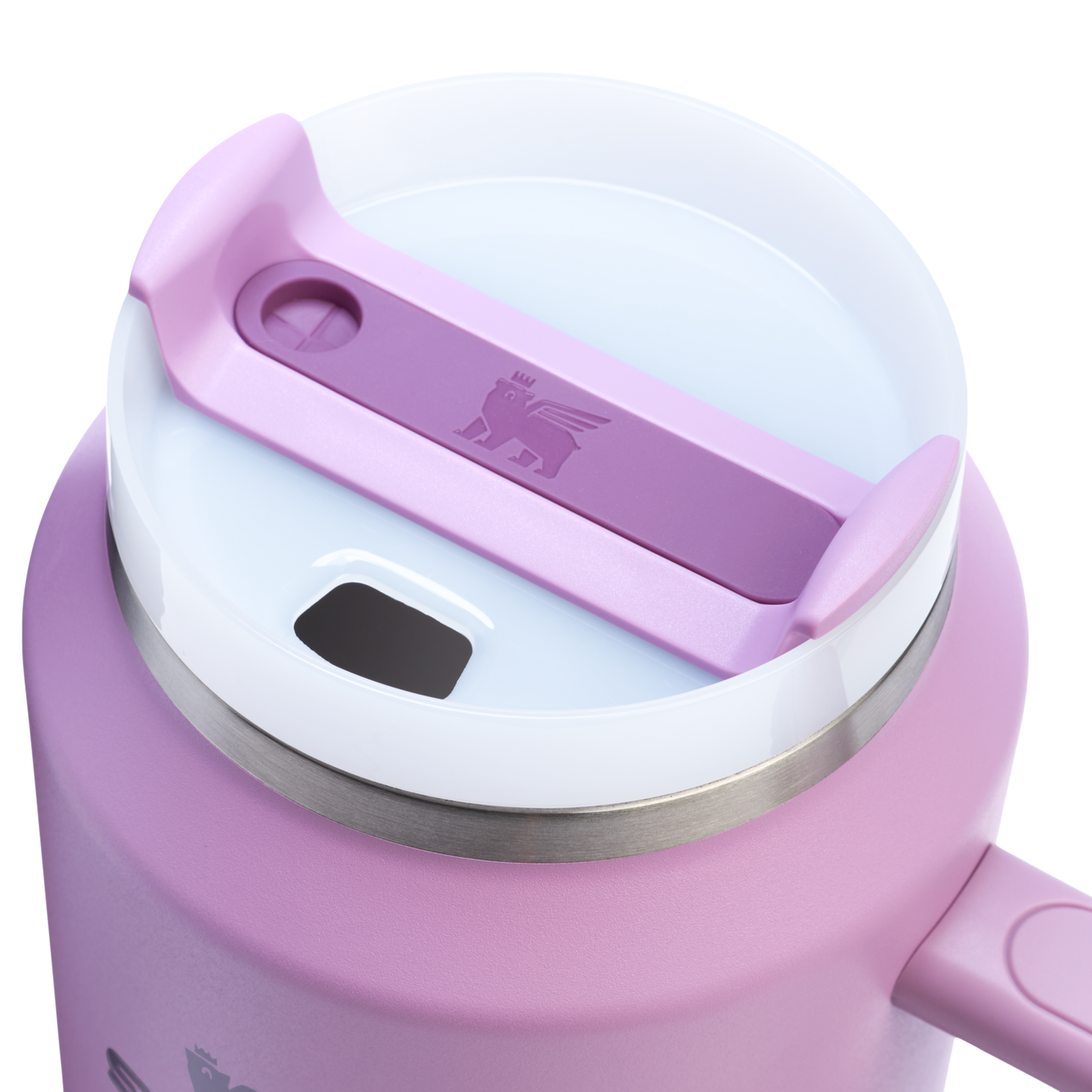 Car-Cup Friendly The Quencher H2.0 Flowstate Tumbler D033Q - Double-Wall Vacuum Insulated Travel Tumbler with Straw Detail