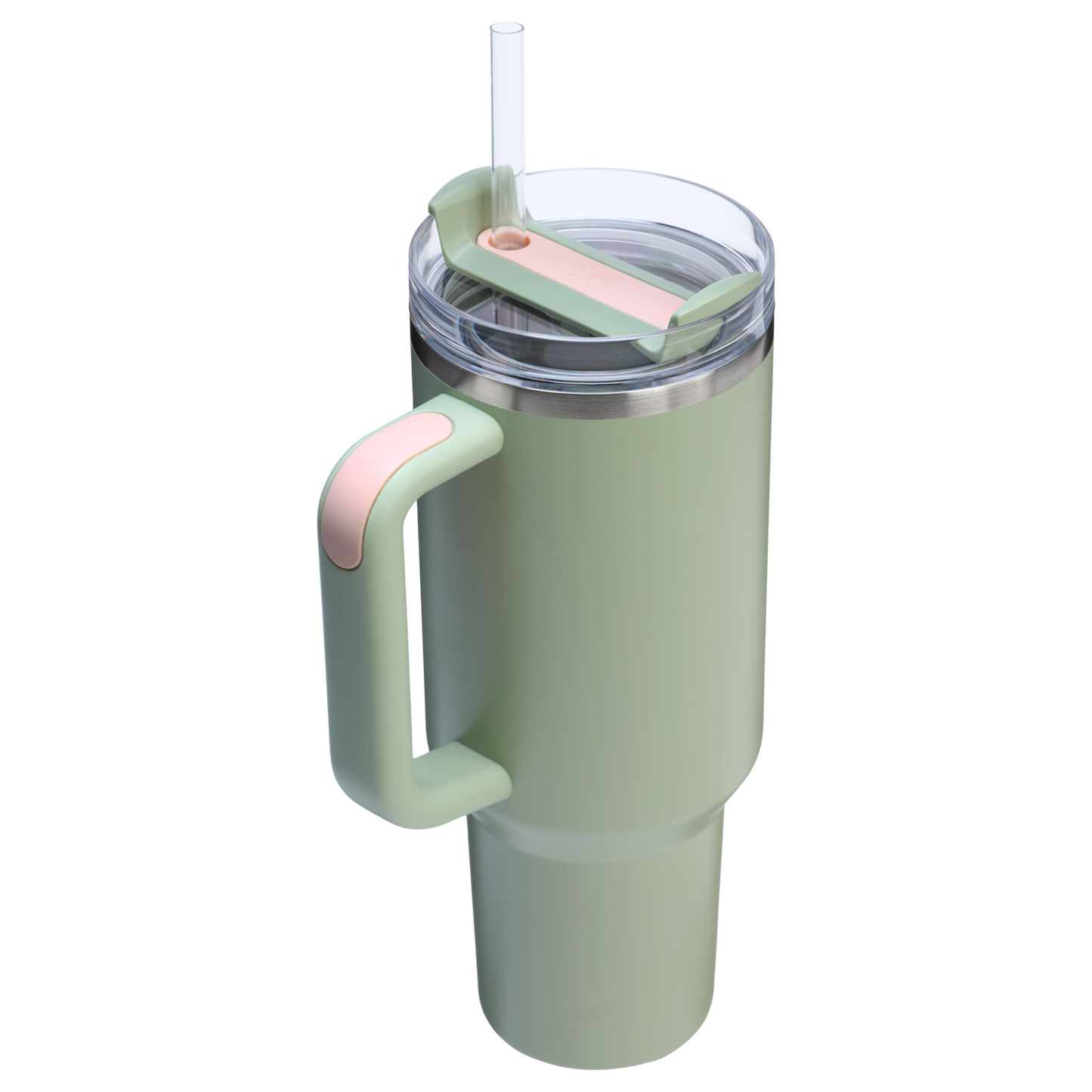 Splash-Resistant FlowState The Quencher H2.0 Flowstate Tumbler  | Stanley Create D332L - FlowState 3-Position Lid Insulated Travel Mug Detail