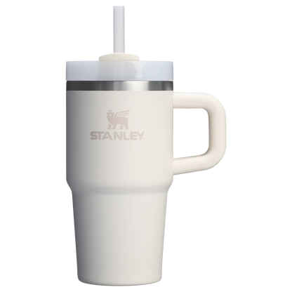 Splash-Resistant FlowState The Quencher H2.O Flowstate Tumbler D069R - Premium Stainless Steel Straw Cup for All-Day Hydration - Cream 2.0