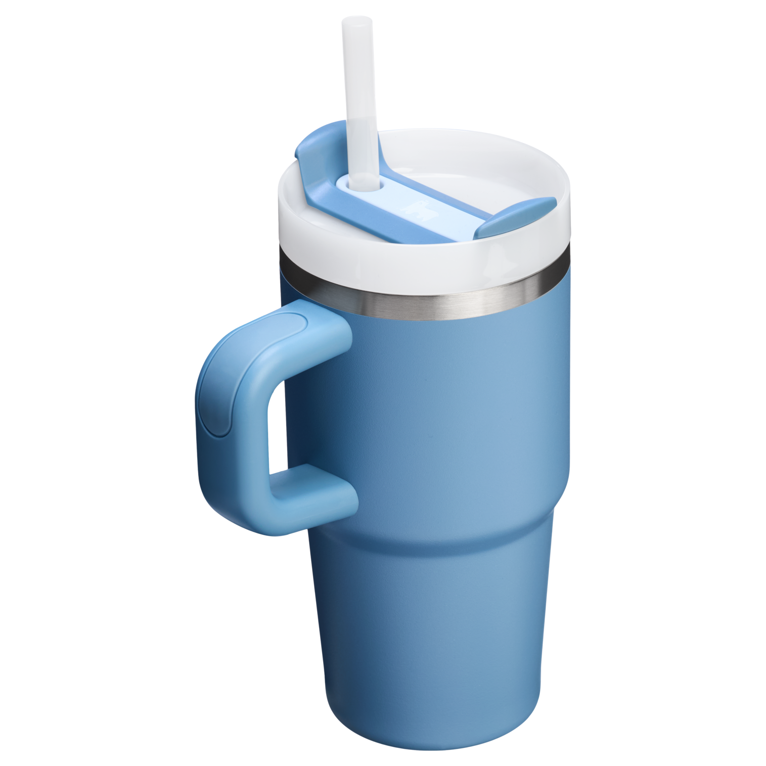 Insulated Travel The Quencher H2.O Flowstate Tumbler with Handle | Stanley Create D309N - Double-Wall Vacuum Insulated Travel Tumbler with Straw Detail