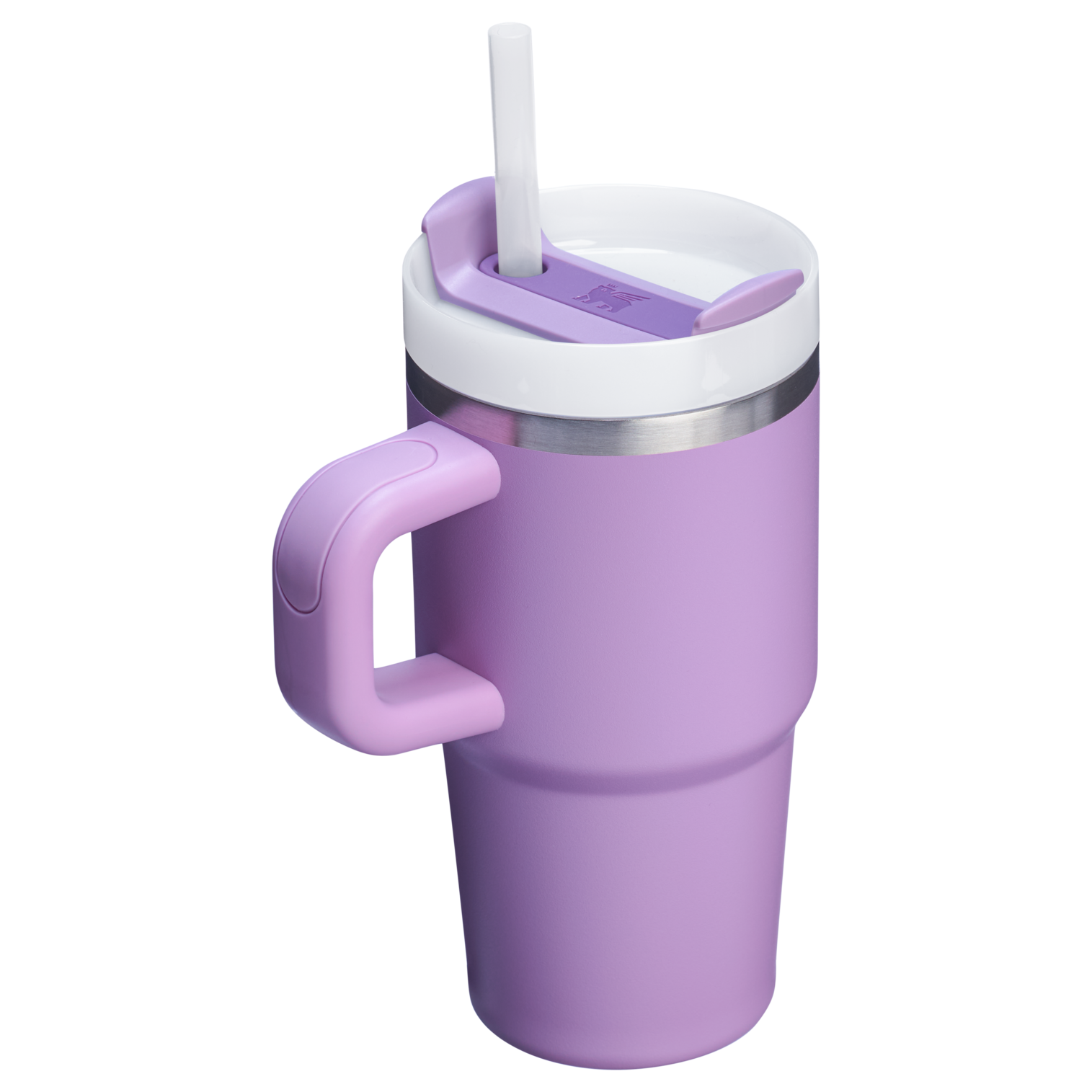 Insulated Travel The Quencher H2.O Flowstate Tumbler with Handle | Stanley Create D309N - Double-Wall Vacuum Insulated Travel Tumbler with Straw Detail