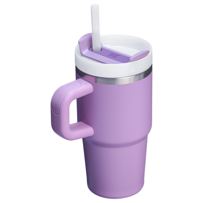 Insulated Travel The Quencher H2.O Flowstate Tumbler with Handle | Stanley Create D309N - Double-Wall Vacuum Insulated Travel Tumbler with Straw Detail