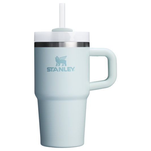Insulated Travel The Quencher H2.O Flowstate Tumbler with Handle | Stanley Create D309N - Double-Wall Vacuum Insulated Travel Tumbler with Straw - Meadow