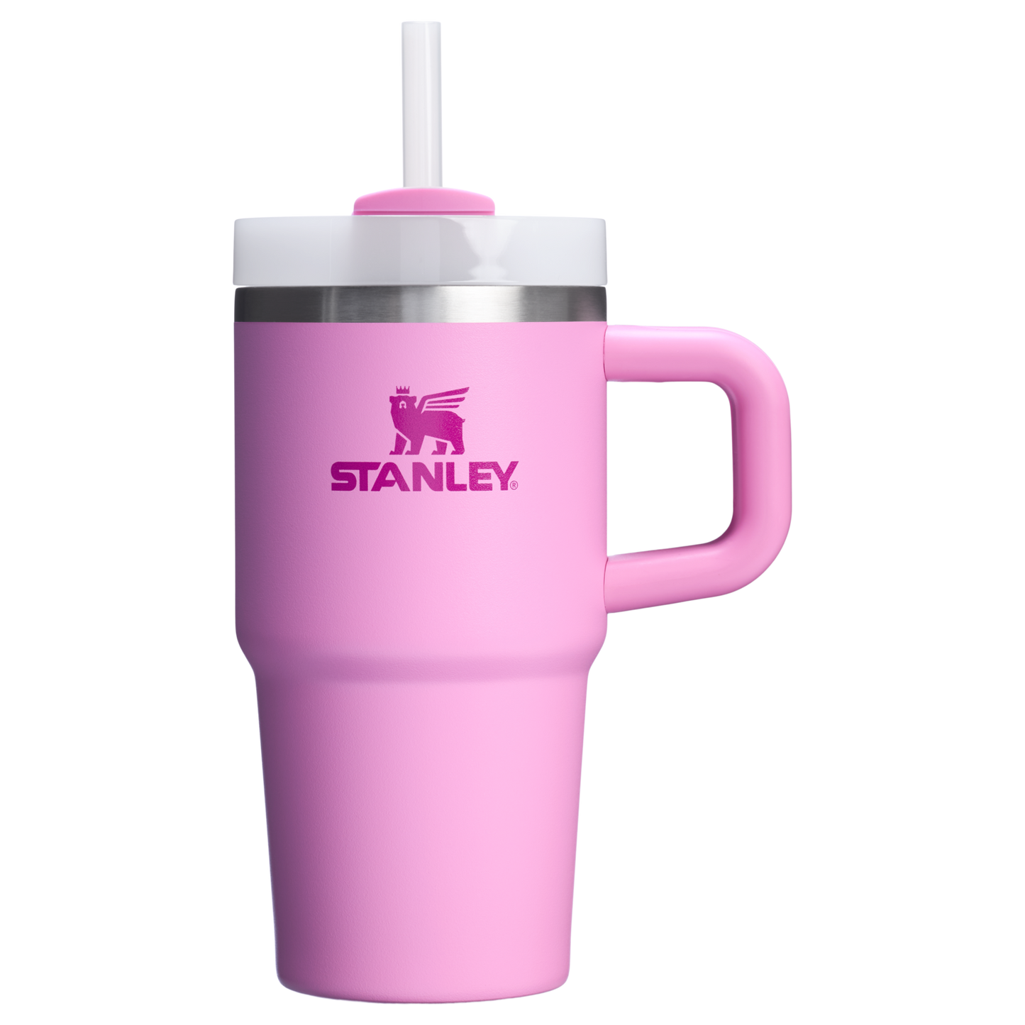 Insulated Travel The Quencher H2.O Flowstate Tumbler with Handle | Stanley Create D309N - Double-Wall Vacuum Insulated Travel Tumbler with Straw Detail