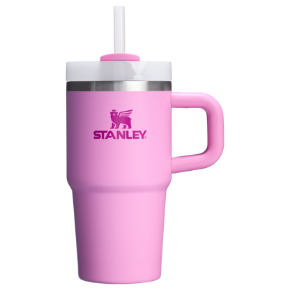 Insulated Travel The Quencher H2.O Flowstate Tumbler with Handle | Stanley Create D309N - Double-Wall Vacuum Insulated Travel Tumbler with Straw Detail