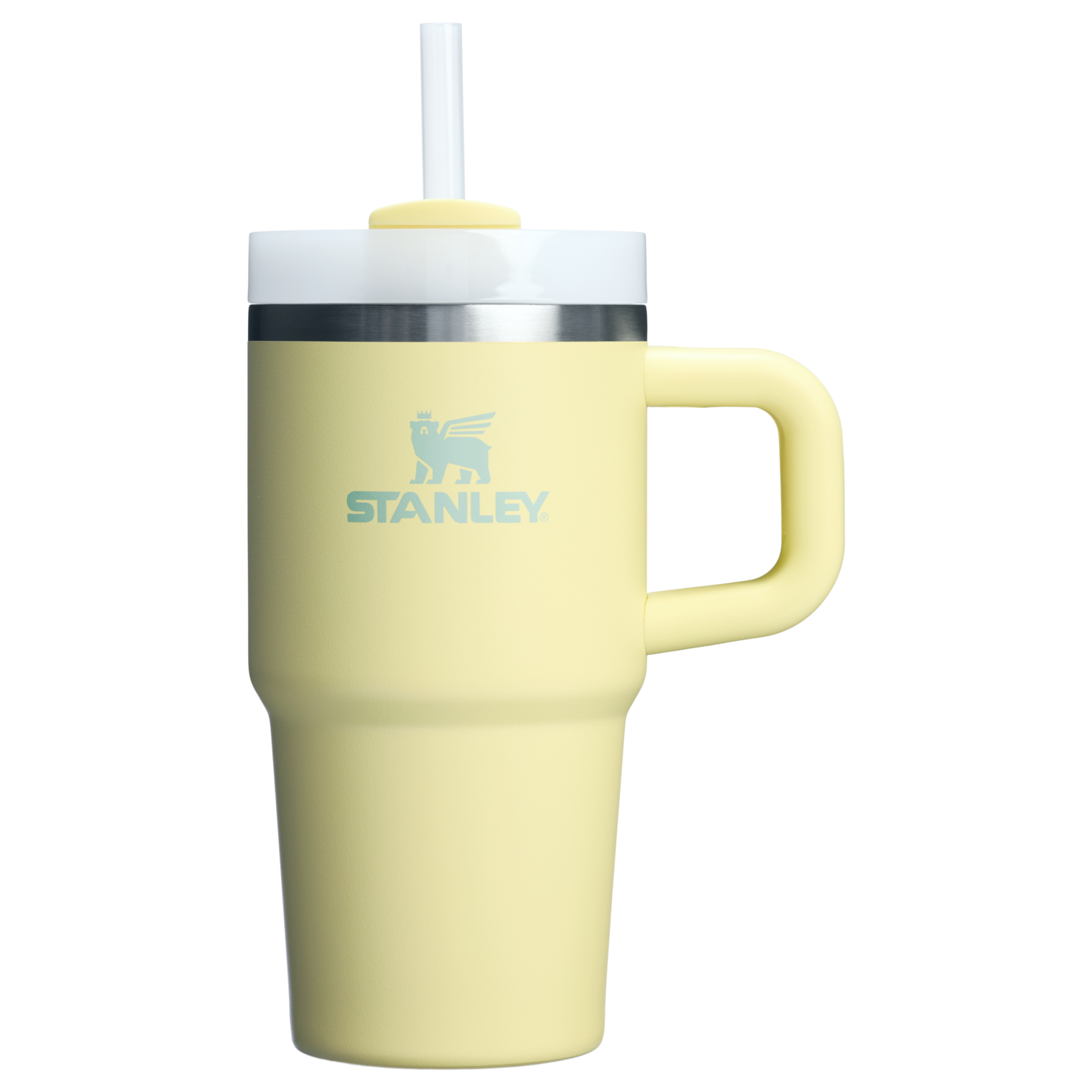 Car-Cup Friendly The Quencher H2.O Flowstate Tumbler D251V - Double-Wall Vacuum Insulated Travel Tumbler with Straw - Pomelo
